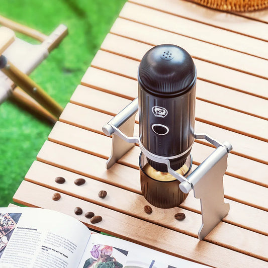 Universal Portable Coffee Stand Adjustable Metal Holder for Wacaco Nanopresso Minipresso Outdoor Camping Espresso Accessory Case