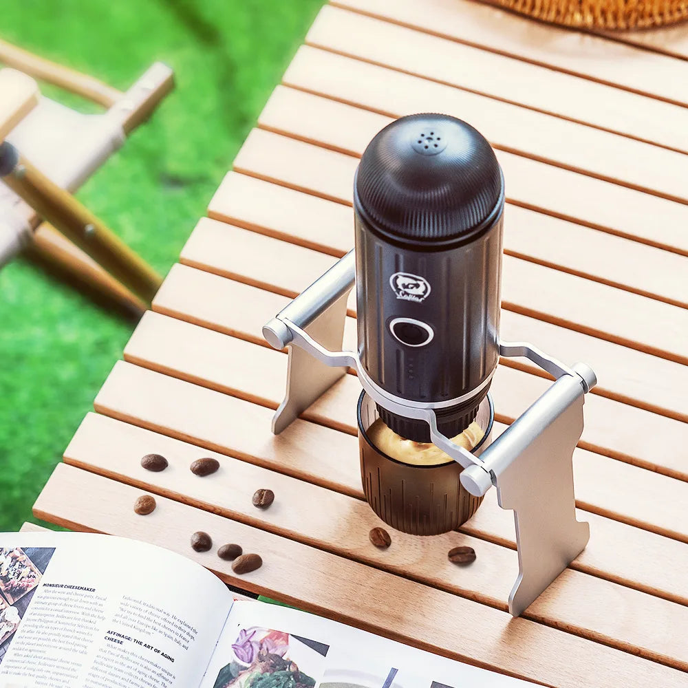 Universal Portable Coffee Stand Adjustable Metal Holder for Wacaco Nanopresso Minipresso Outdoor Camping Espresso Accessory Case