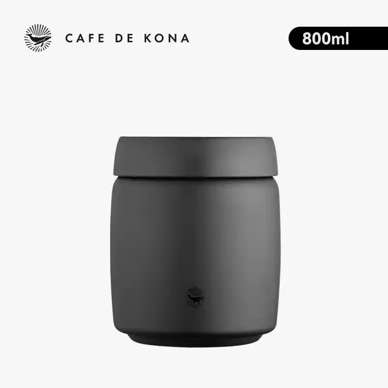 CAFEDE KONA Stainless Steel Sealed Tank Stainless Steel Vacuum Sealed Canisters For Coffee Beans,Tea, Kitchen Storage Containers
