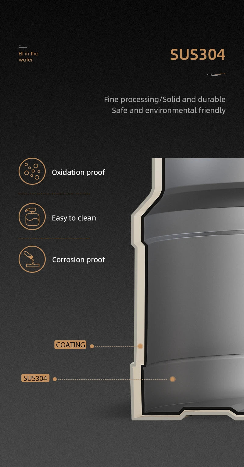 Brewin Manual Vacuum Coffee Storage Container Stainless Steel Airtight Container