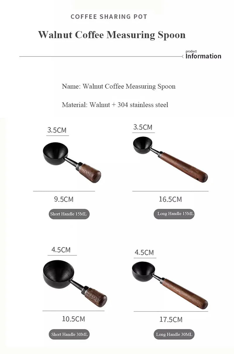 Brewin Stainless Steel Measuring Scoop for Coffee & Powder