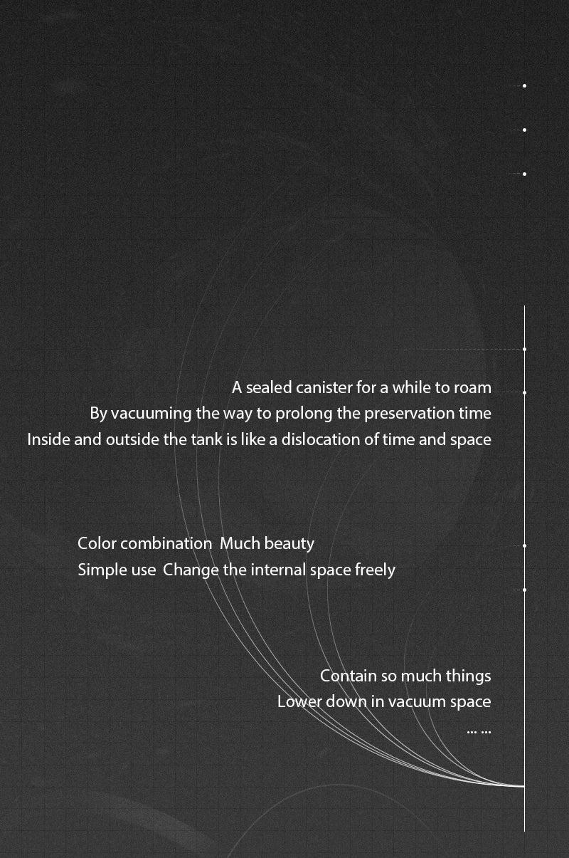 Brewin Manual Vacuum Coffee Storage Container Stainless Steel Airtight Container