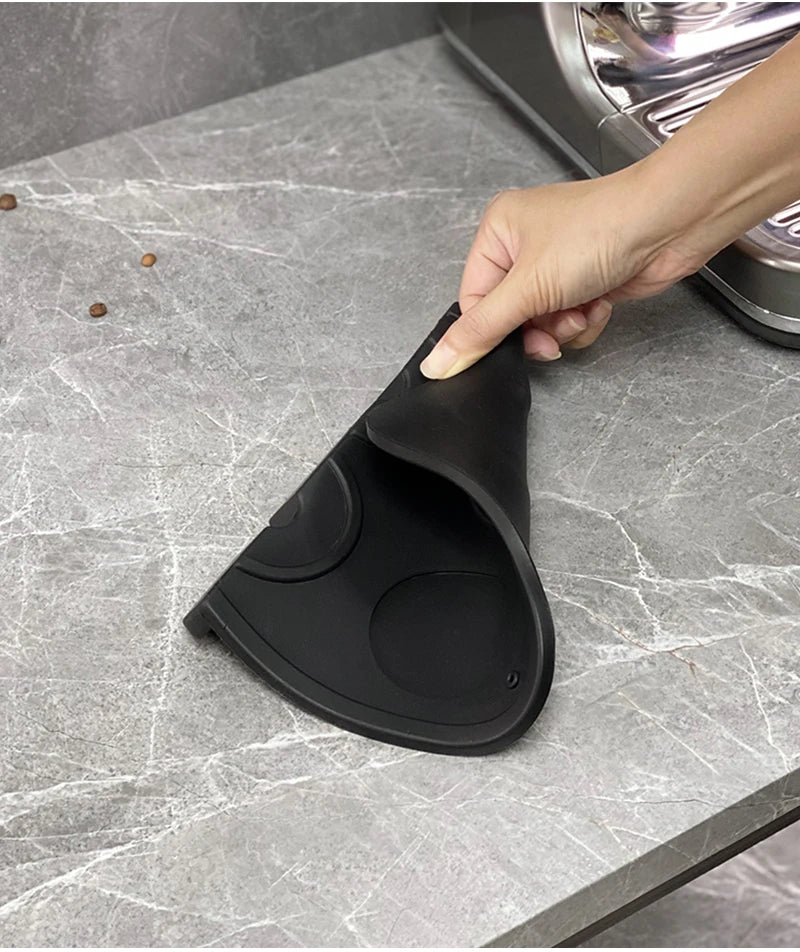 Brewin Espresso Tamper Mat – Non-Slip Silicone Station for 51/54/58mm Portafilters