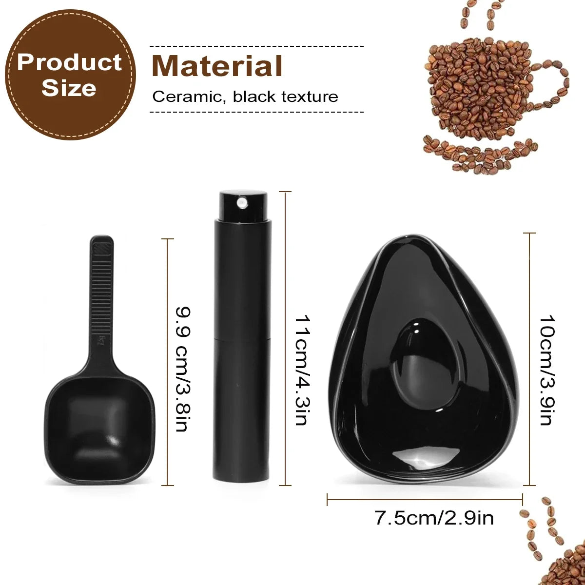 Brewin Coffee Bean Dosing Cup & Spoon Set