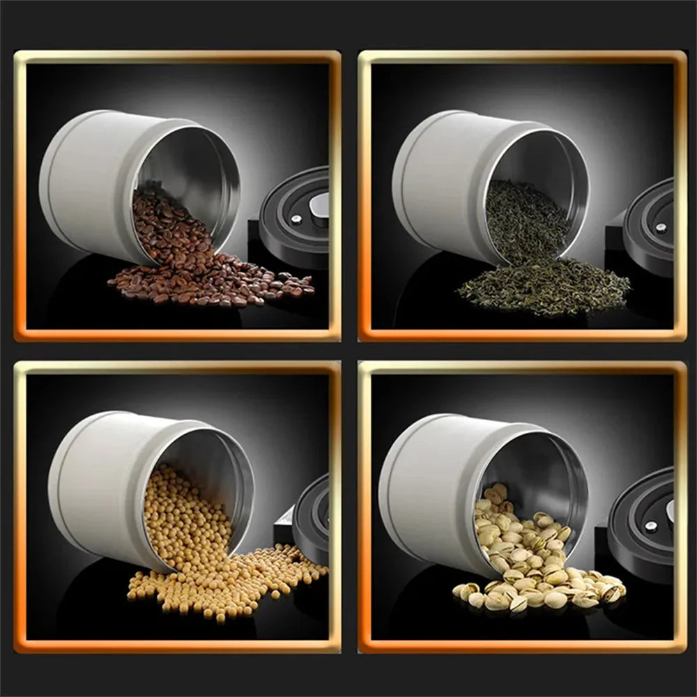 Stainless Steel Vacuum Coffee Canister