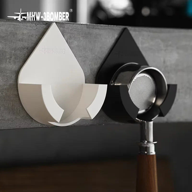 Brewin Coffee Portafilter Wall Rack Holder Station- Universal Stand for 51–58mm Portafilters