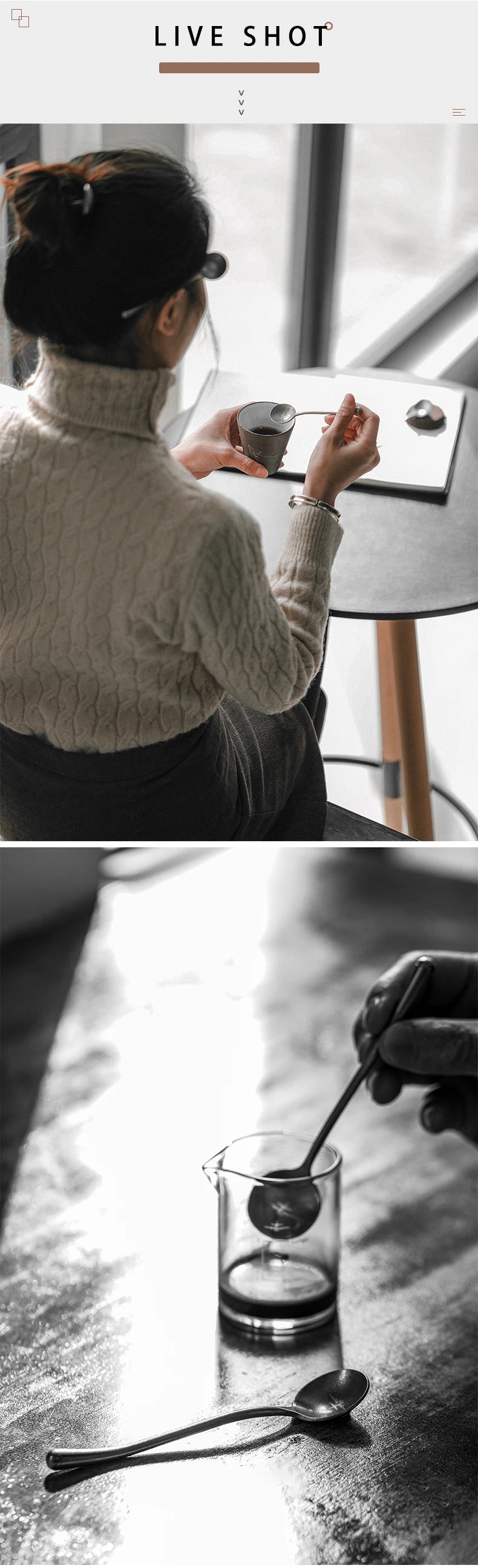 Brewin Stainless Steel Coffee Stirring Spoon – Portable Barista Coffee Tool