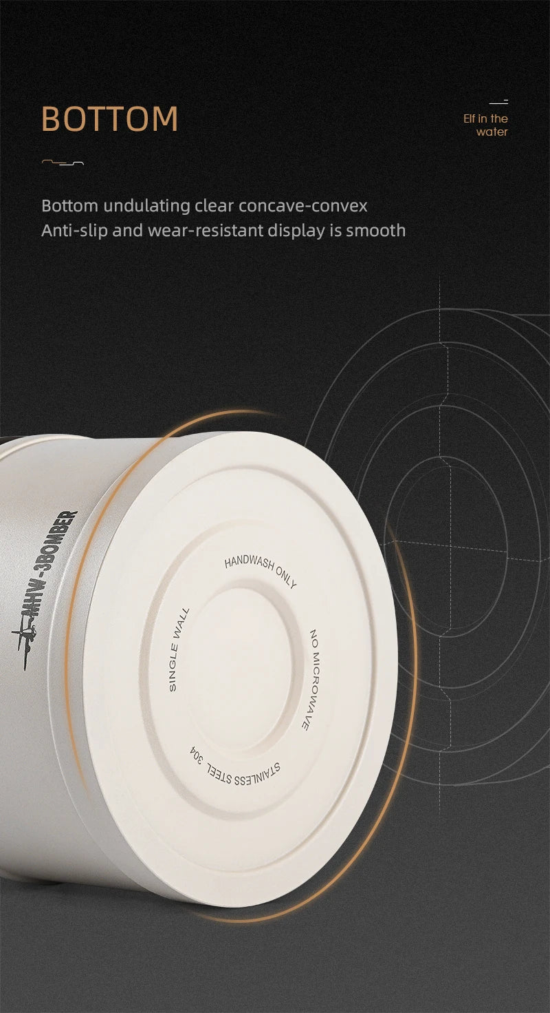 Brewin Manual Vacuum Coffee Storage Container Stainless Steel Airtight Container