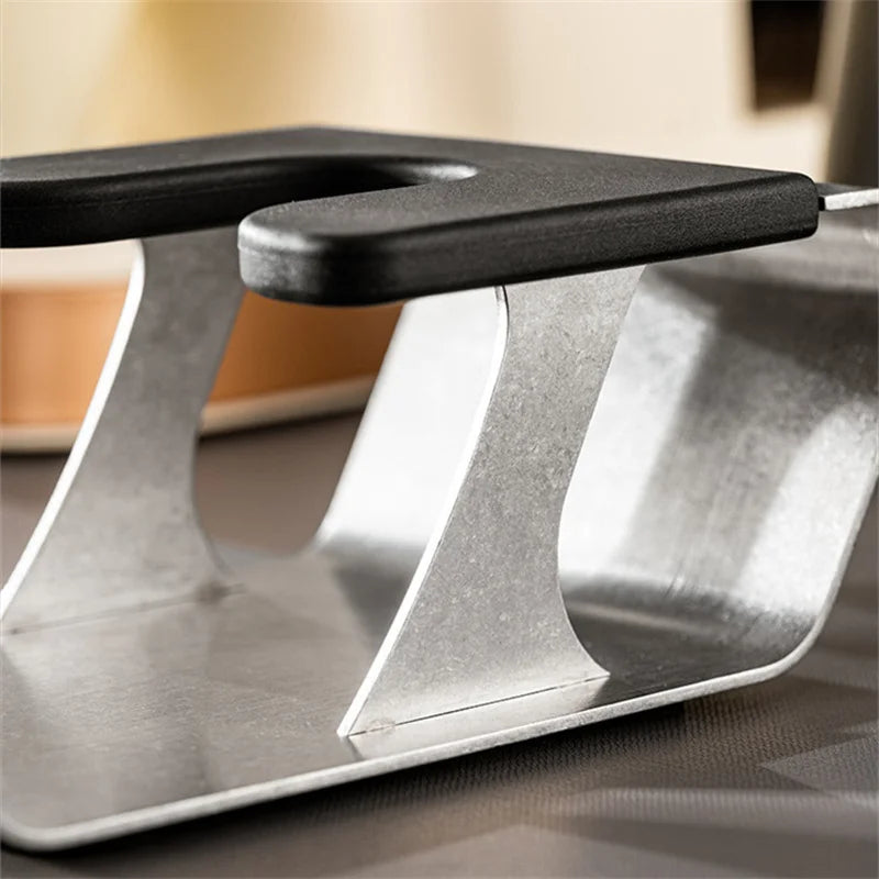 Brewin Universal Coffee Portafilter Stand – Anti-Slip Weighing Bracket & Tamper Holder for Precise Espresso Brewing