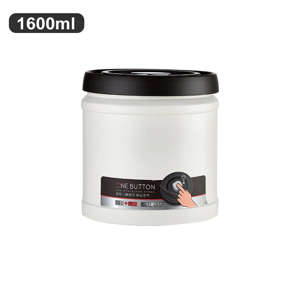 Stainless Steel Vacuum Coffee Canister