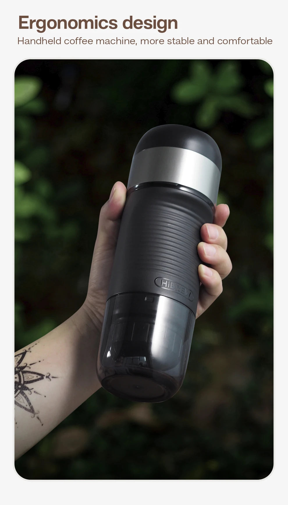 12V Portable Espresso Coffee Maker | Compatible with Nespresso, Dolce Gusto Pods & Coffee Powder