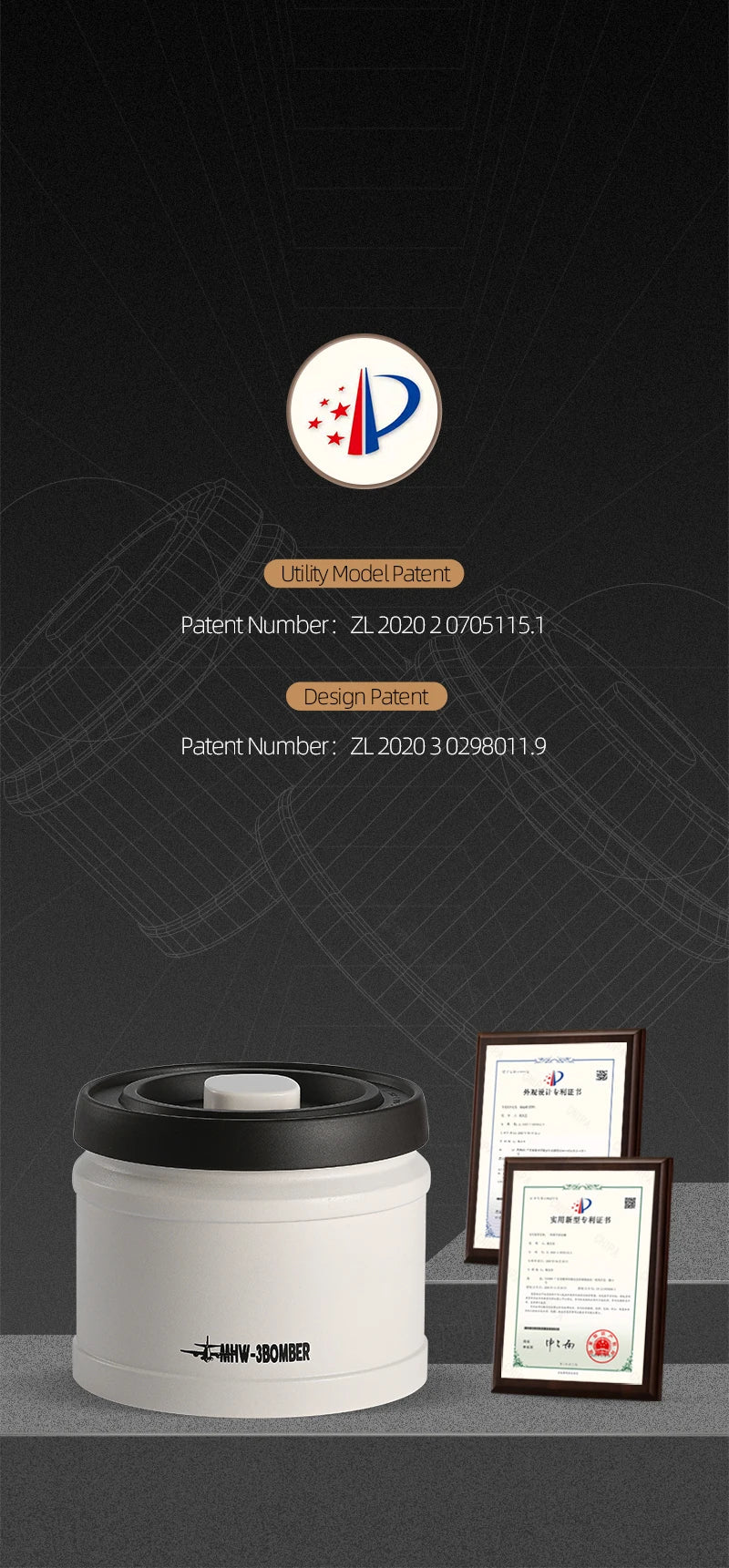 Brewin Manual Vacuum Coffee Storage Container Stainless Steel Airtight Container