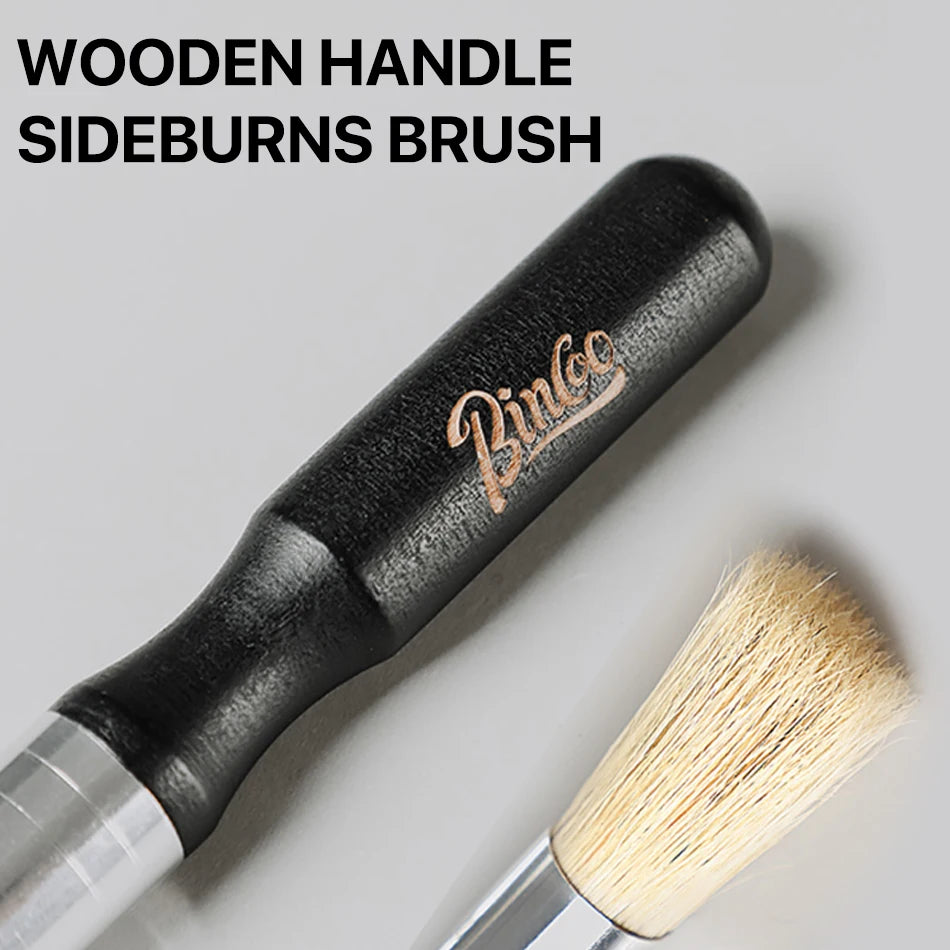 Brewin Vintage Coffee Brush – Solid Wood Grinder & Espresso Machine Cleaning Tool