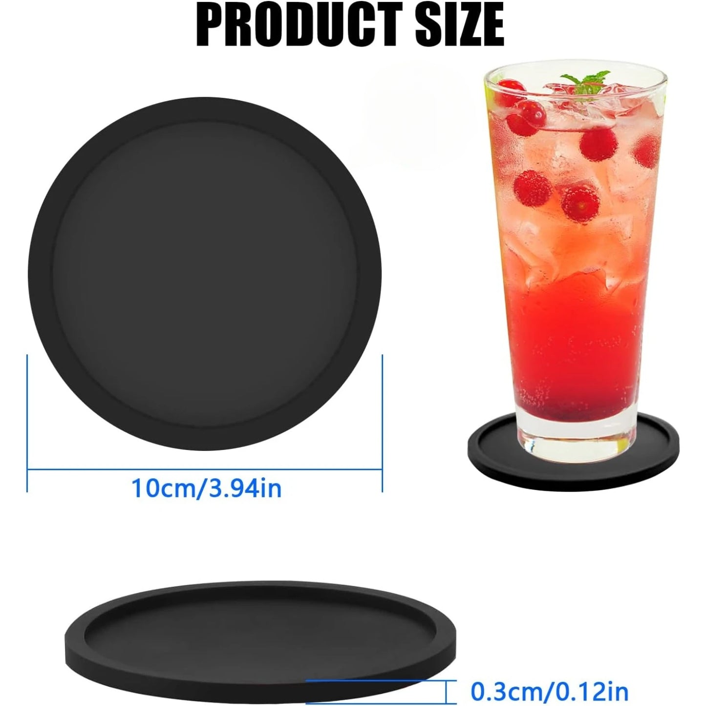 Brewin Non-Slip Silicone Cup Mat