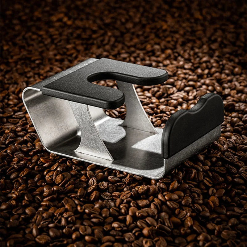 Brewin Universal Coffee Portafilter Stand – Anti-Slip Weighing Bracket & Tamper Holder for Precise Espresso Brewing