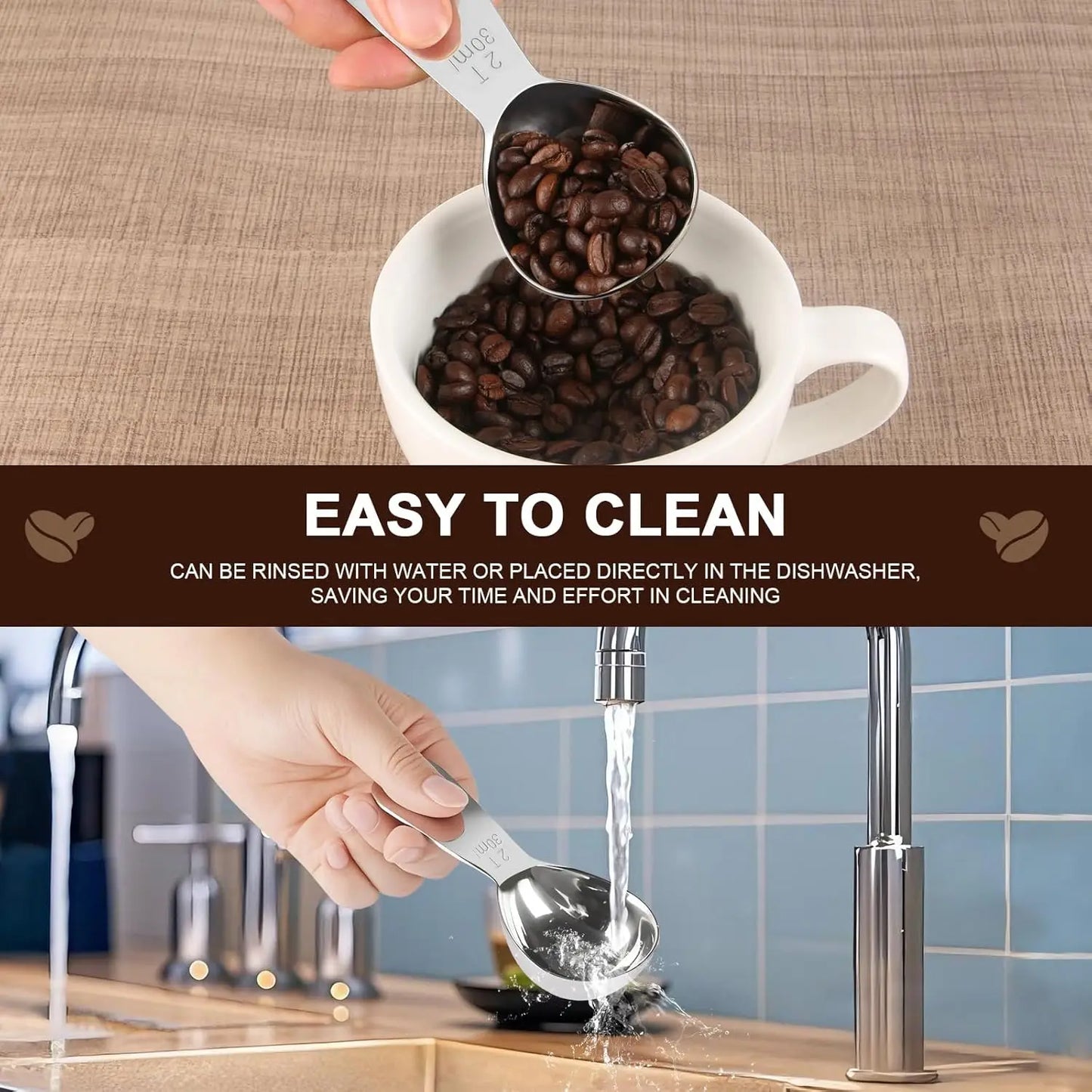 Brewin 15ml Stainless Steel Coffee Measuring Spoon