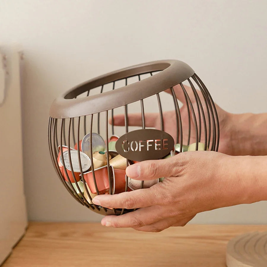 Brewin Creative Iron Coffee Capsule Organizer