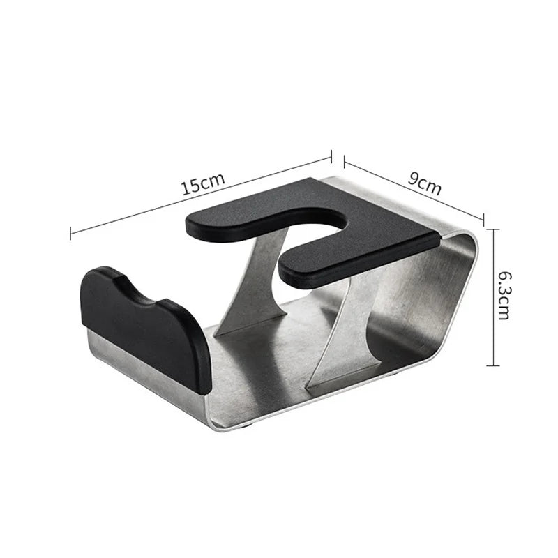 Brewin Universal Coffee Portafilter Stand – Anti-Slip Weighing Bracket & Tamper Holder for Precise Espresso Brewing