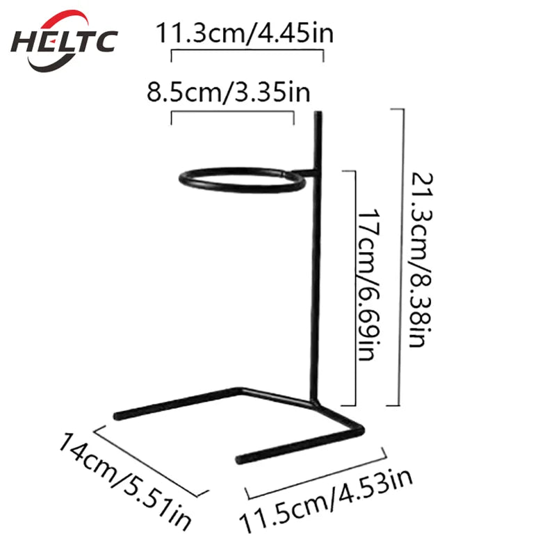 Brewin Pour Over Coffee Rack – Elegant Iron Drip Stand for Hand Brewing