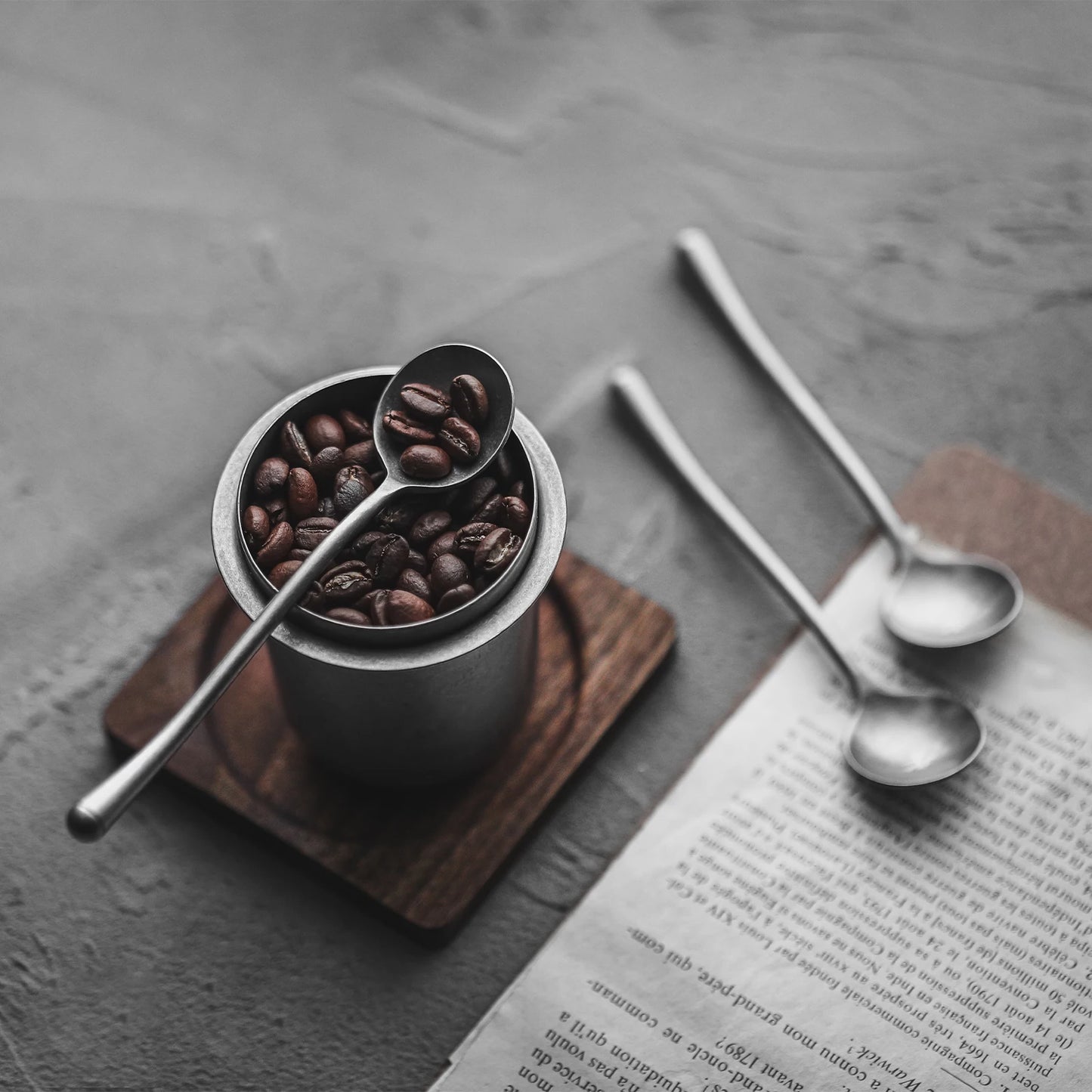 Brewin Stainless Steel Coffee Stirring Spoon – Portable Barista Coffee Tool