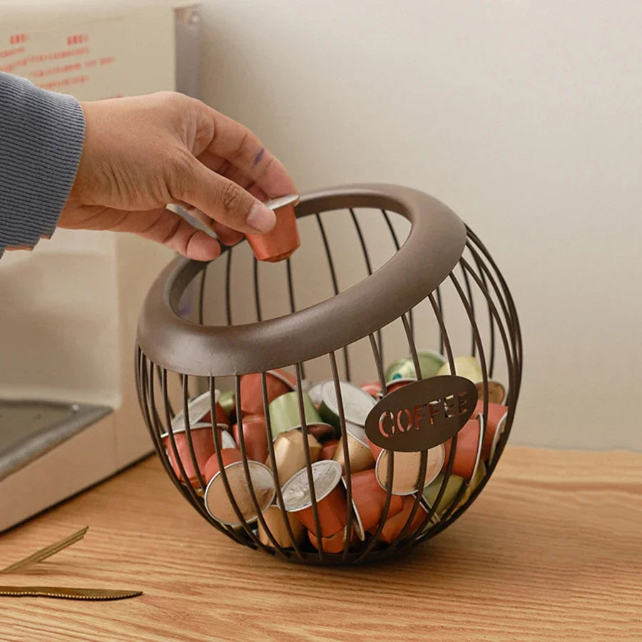 Brewin Creative Iron Coffee Capsule Organizer