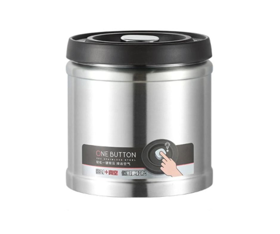 304 Stainless Steel Vacuum Sealed Coffee Bean Canister – 1600ml
